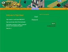 Tablet Screenshot of ogreisland.com
